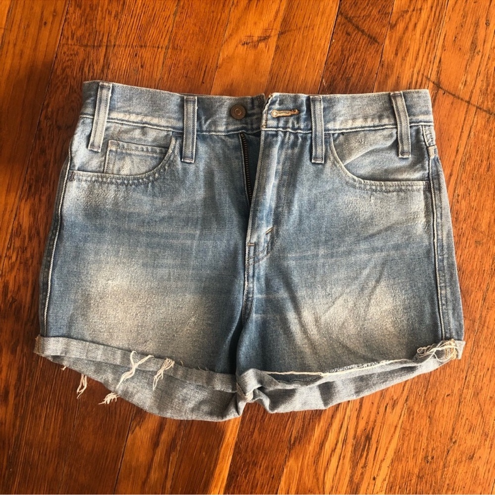 Levi's Light Blue Jean Shorts for Women